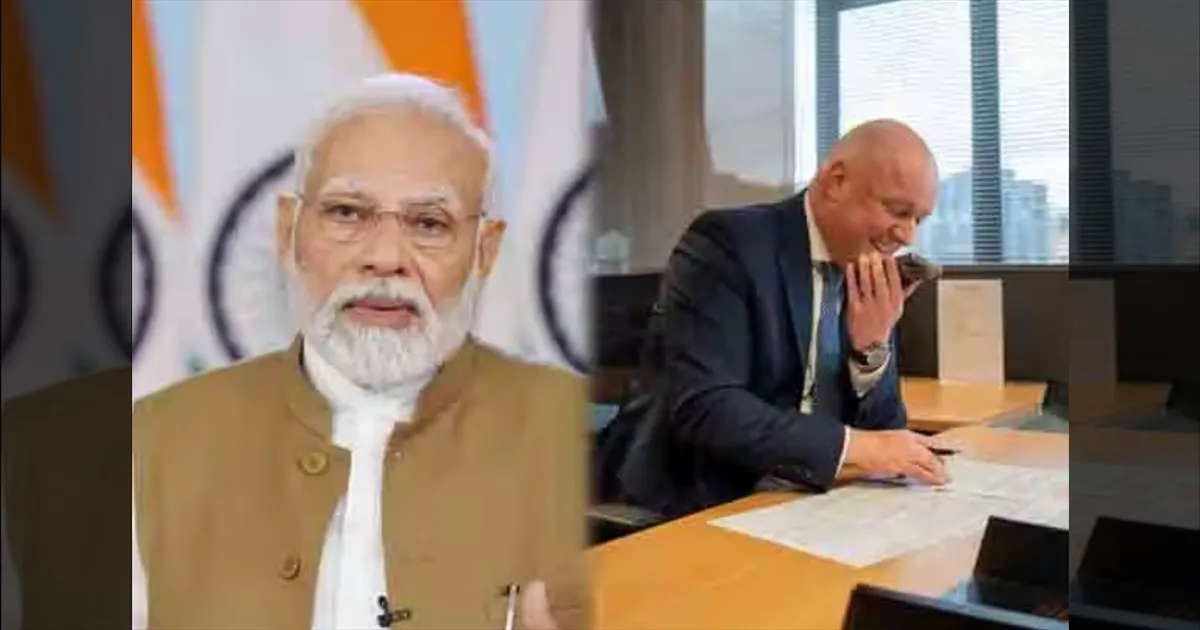 பிரதமர் மோடியுடன் நியூசிலாந்து பிரதமர் பேச்சு!! போனிலே முடிந்த முக்கியமான டீல்! அதிகரிக்கும் ஏற்றுமதி!