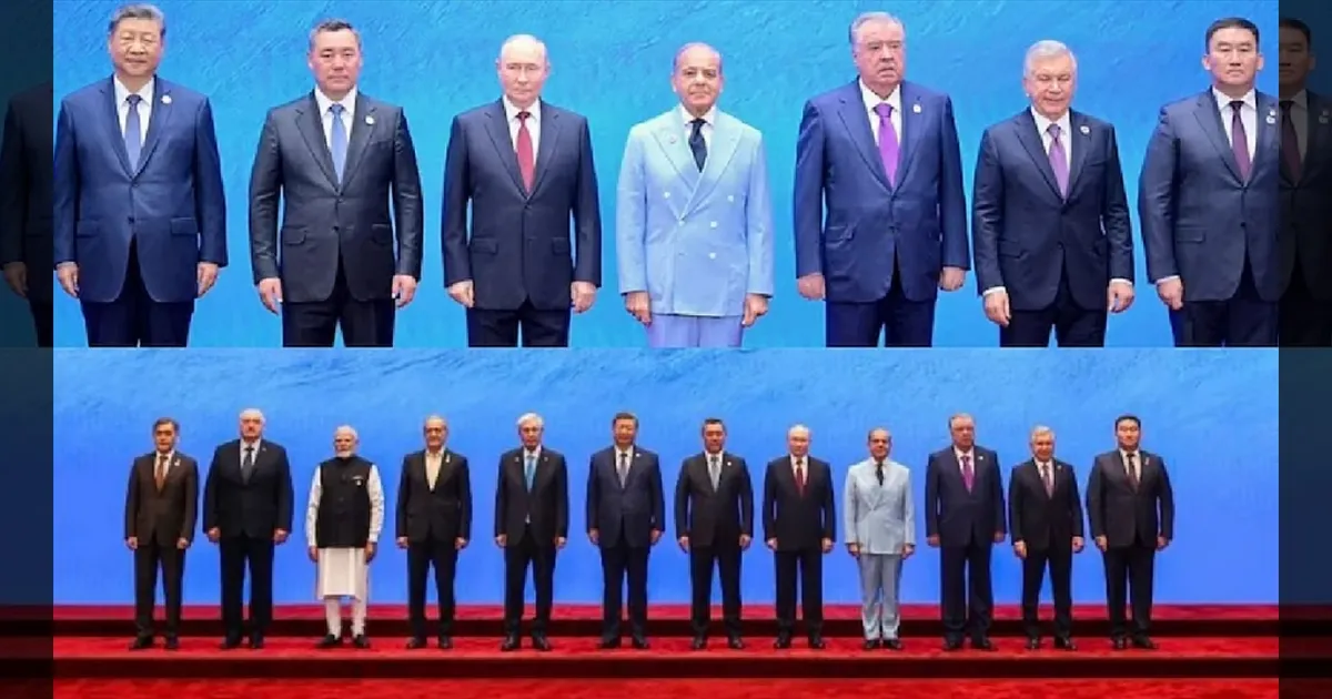 பாக்., பிரதமரின் பித்தலாட்டம்? மோடி, புடின், ஜின்பிங் எங்கே? வைரலான புகைப்படத்தால் வெடித்த சர்ச்சை!