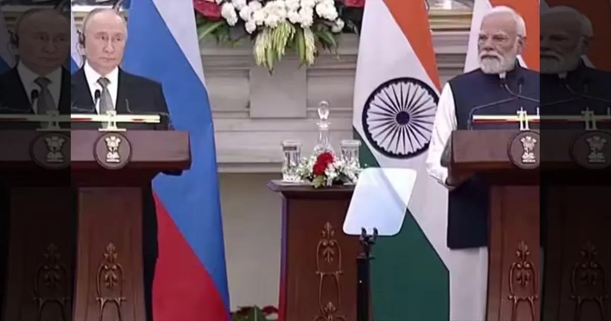 ரஷ்ய சுற்றுலா பயணிகளுக்கு குட் நியூஸ்!! புடின் முன்னிலையில் மோடி அறிவித்த அசத்தல் திட்டம்!