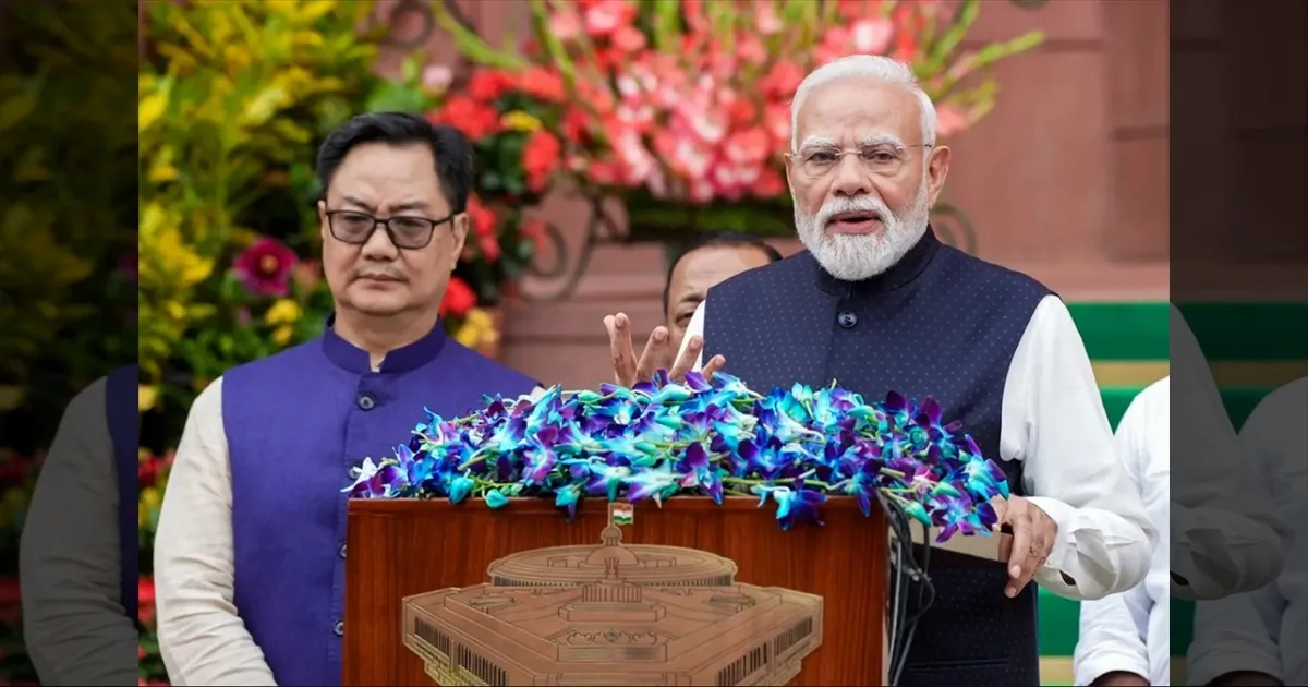 “திமாகி நக்சல்கள்” யார்? நாடே பரபரப்பான மோடியின் அந்த ஒரு வார்த்தை! கிரண் ரிஜிஜூ அதிரடி விளக்கம்!