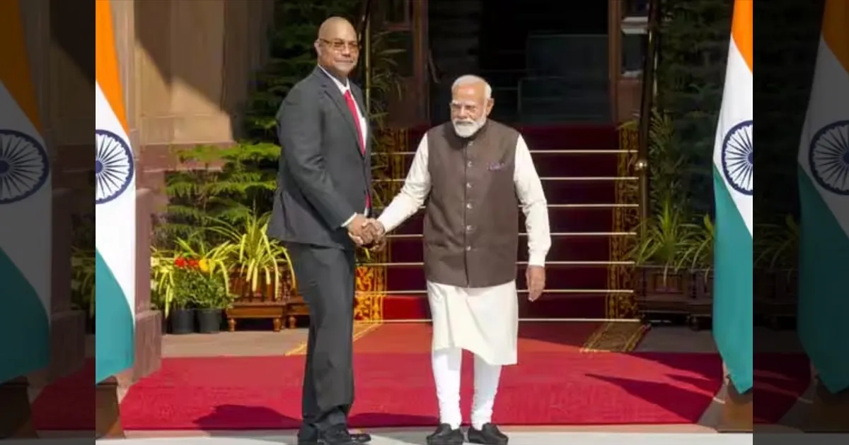 பிரதமரை சந்தித்தார் சீஷெல்ஸ் அதிபர் பேட்ரிக்!! நம்பகமான கூட்டாளி!! மோடி புகழாரம்!!