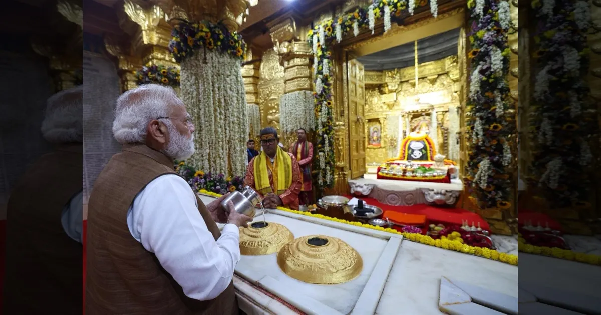 எந்த சக்தியாலும் இந்தியாவை பணிய வைக்க முடியாது!! 1000 ஆண்டுகளுக்கு உத்வேகமாகத் திகழும் - மோடி பெருமிதம்!
