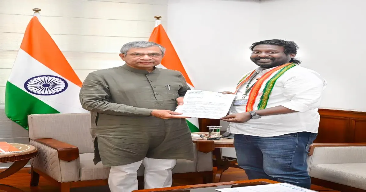 கன்னியாகுமரியை தலைமையிடமாக கொண்டு புதிய ரயில்வே கோட்டம்: விஜய் வசந்த் எம்.பி. கோரிக்கை!