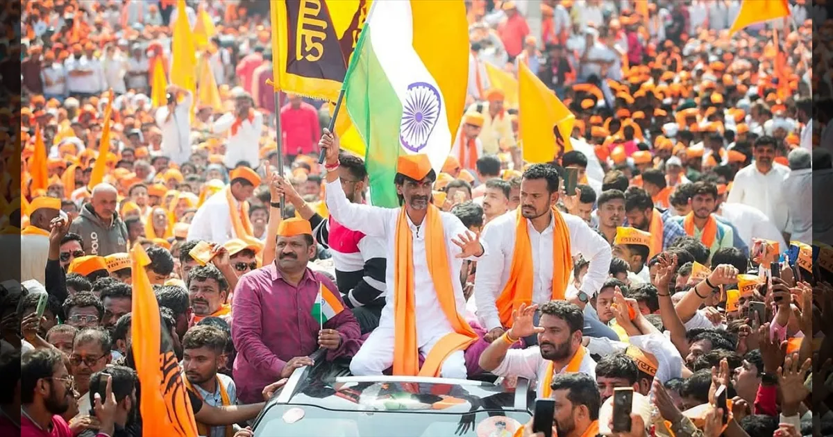 Manoj Jarange Patil Vows to Stay Put at Azad Maidan: "Won't Leave Even If I Die" Amid Maratha Quota Protest