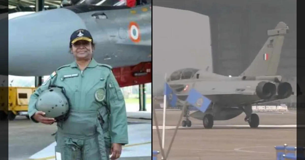 கெத்து காட்டும் ஜனாதிபதி! ரபேல் விமானத்தில் பறந்தார் திரவுபதி முர்மு! 