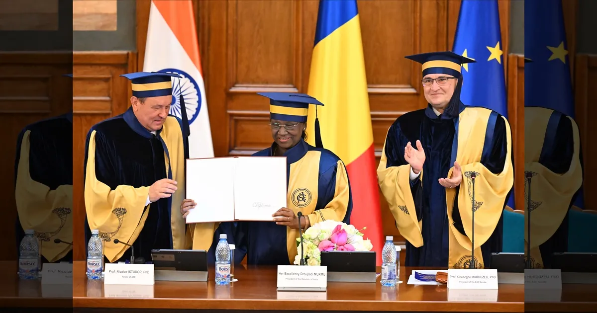 ருமேனியாவில் ஒலித்த இந்தியாவின் பெருமை! ஜனாதிபதி முர்முவுக்கு உயரிய கவுரவம்! சிறப்புகள் என்ன?!