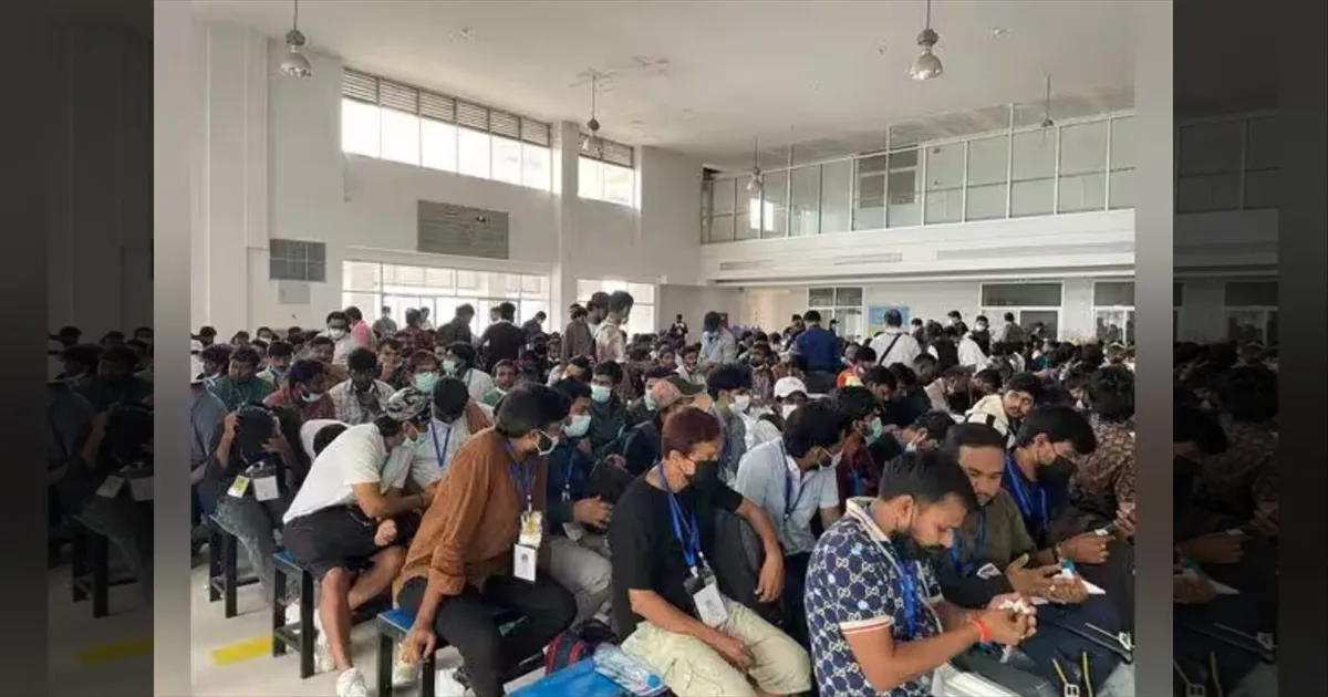 "370 Indians Trapped in Myanmar's Hellish Scam Prison – 55 from Andhra Saved in Daring Raid, Fly Home as Heroes!"