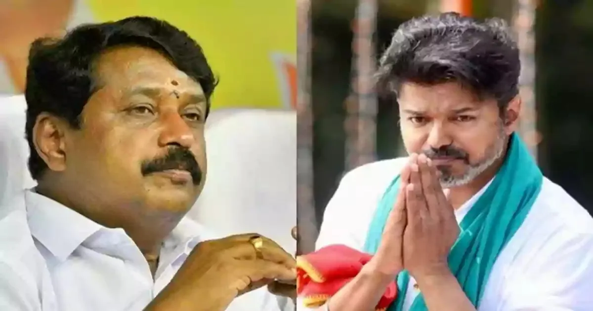 “இன்னும் கவுன்சிலர் கூட ஆகல... அவரெல்லாம் எங்களுக்கு ஒரு எதிரியா?”  - விஜயை பொளந்தெடுத்த நயினார்...!