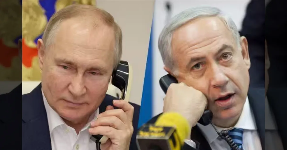 விசாரணைக்கு வரும் காசா பிரச்னை! புடினுடன் நெதன்யாகு திடீர் போன்கால்! ரகசிய ப்ளான்!