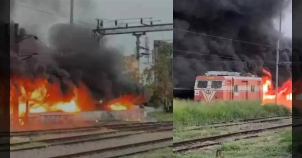 “மின்கசிவா? சதிச்செயலா?” திருச்சூரில் ரயில் இன்ஜின் வரை பரவிய தீ; போலீஸார் தீவிர விசாரணை!