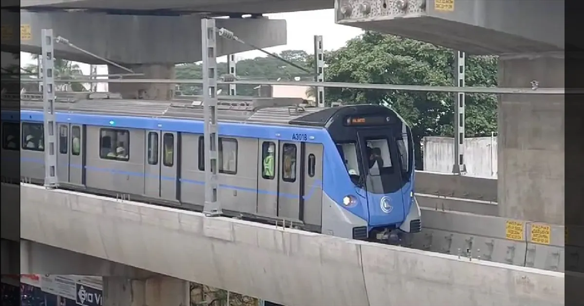 “இரட்டை அடுக்கு மேம்பாலத்தில் மெட்ரோ!” போரூர் - வடபழனி மெட்ரோ சோதனை ஓட்டம் வெற்றி! 