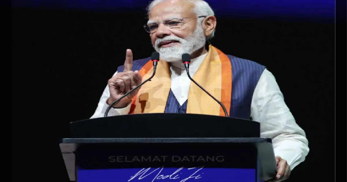 மலேசிய உறவை இணைக்கும் பாலமாக தமிழ் மொழி திகழ்கிறது - பிரதமர் மோடி நெகிழ்ச்சி!