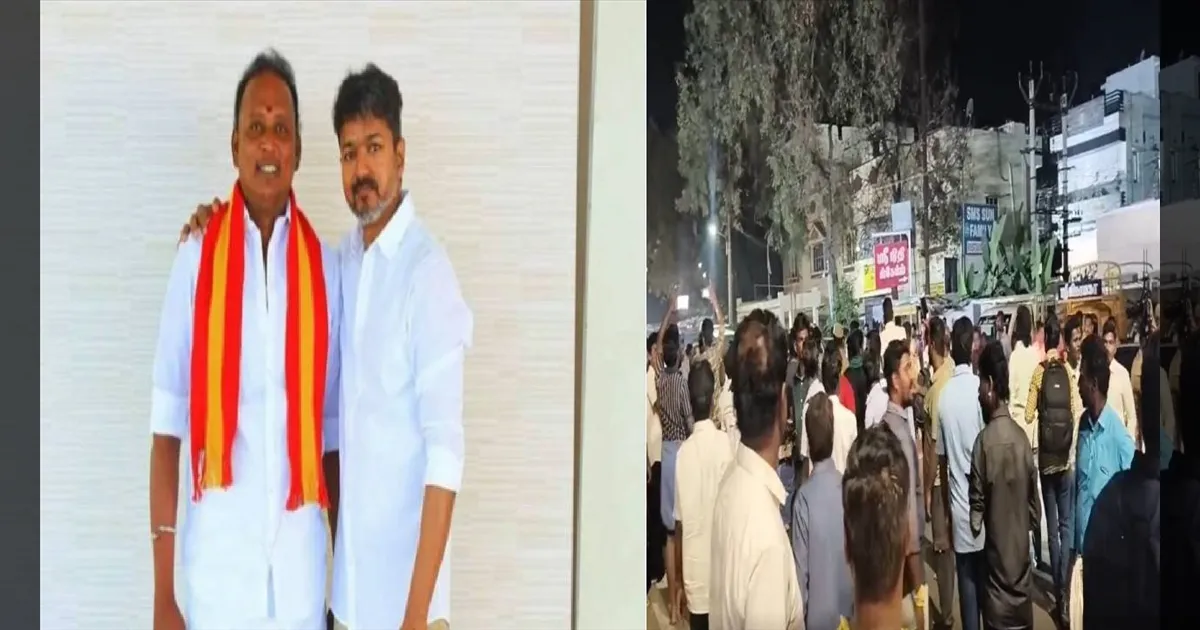 தேனியில் நாதக - தவெக இடையே கடும் மோதல்! தவெக நிர்வாகிகள் மீது 5 பிரிவுகளில் வழக்கு.. மா.செ. தலைமறைவு!