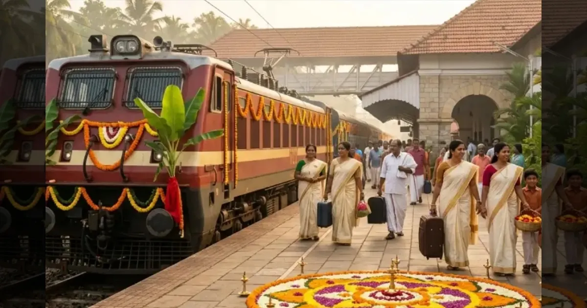 ஓணம் பண்டிகை எதிரொலி: கேரளா செல்லும் ரயில்களில் அலைமோதும் கூட்டம்! சிறப்பு ரயில்களும் ‘ஹவுஸ்புல்’