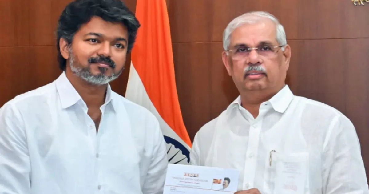 #BREAKING ரூட் கிளியர்... கெத்தாக ஆளுநர் மாளிகையில் விஜய்... பதவி பிரமாணம் குறித்து வெளியானது முக்கிய அறிவிப்பு...! 