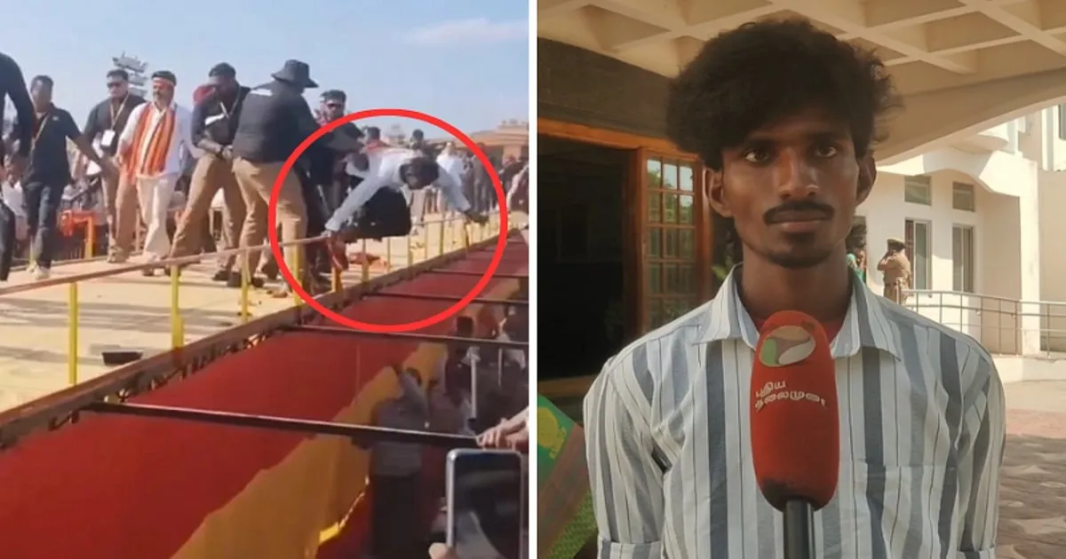 “ஏன் வழக்கு போட்டேன்னு தவெகவினர் மிரட்டுறாங்க”... மதுரை எஸ்.பி.யிடம் பெரம்பலூர் இளைஞர் சரத் பரபரப்பு புகார்...! 