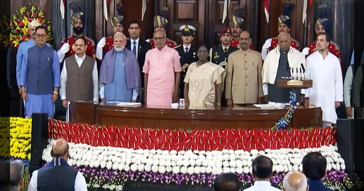 "VP C.P. Radhakrishnan's Emotional Tamil Start at Constitution Day: 'Mother's Love, Father's Wisdom... Hail Bharat Mata!' – Unity & Reforms Call"