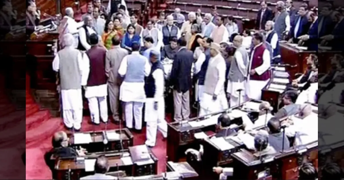 பிரதமர் மோடிக்கு மிரட்டல்!! அமளியால் முடங்கியது பார்லிமெண்ட்! பாஜக - காங்., வாக்குவாதம்!