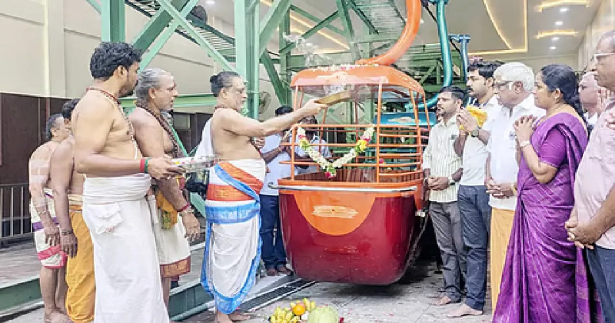 பழனியில் மீண்டும் ரோப் கார் சேவை தொடக்கம்! 64 நாட்களுக்குப் பிறகு பயன்பாட்டுக்கு வந்தது!