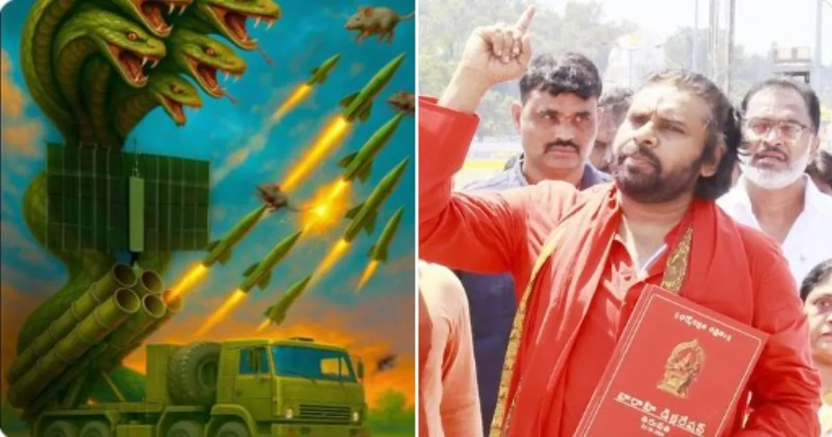 'பாக்., எலிகளே... நாகத்தின் மூச்சொலிக்கு முன் நிற்க முடியுமா..?  திருக்குறளின் 2 அடியில் பவன் கல்யாண் பதிலடி..!