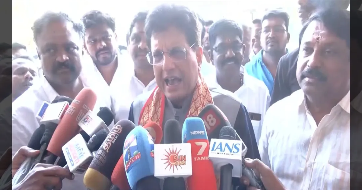 நாங்கள் களத்தில் சிறப்பாக பணியாற்றியுள்ளோம்! மதுரையில் மத்திய அமைச்சர் பியூஷ் கோயல் பேட்டி!