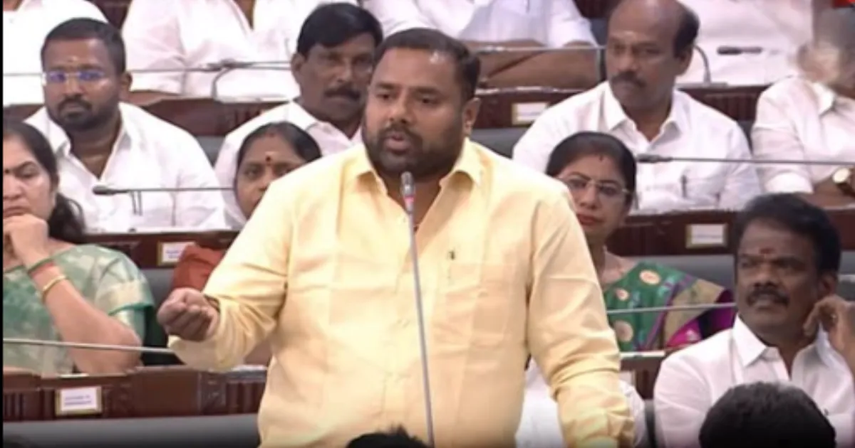 “அந்த வார்த்தை இருக்கக்கூடாது...” -  பாயிண்ட்டை பிடித்த பாமக எம்.எல்.ஏ. ... வார்னிங் கொடுத்த சபாநாயகர்...!