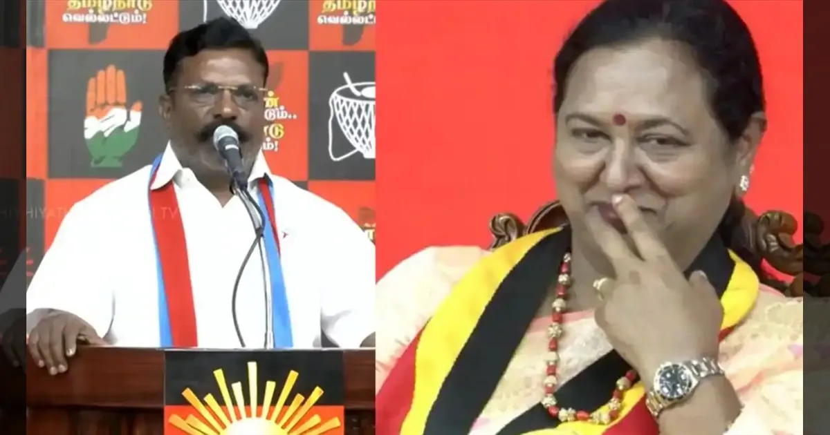 திருமாவளவனை மேடையில் அசிங்கப்படுத்திய பிரேமலதா!! விசிக கொந்தளிப்பு!! தவெக பக்கம் திரும்ப திட்டம்!!