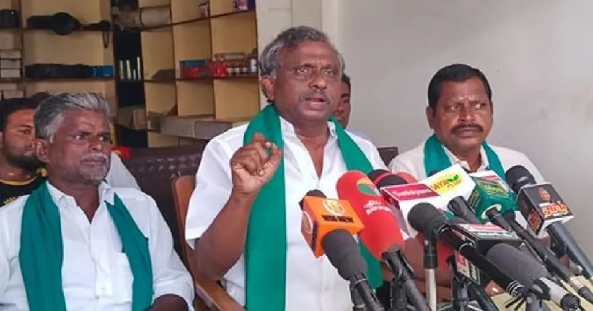 மேகதாது அணைக்கு மத்திய அரசு அனுமதி தரக்கூடாது! டெல்லியில் பி.ஆர். பாண்டியன் பேட்டி!