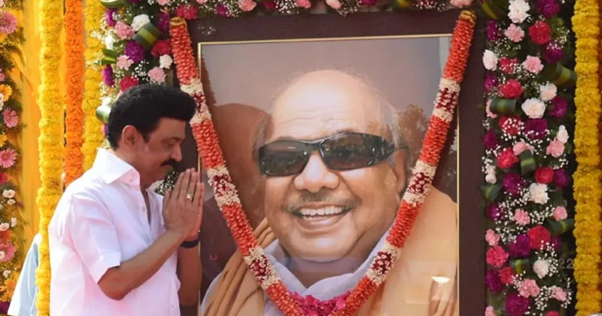 தமிழ்நாட்டை காத்திட உறுதியேற்போம்... கருணாநிதி நினைவு தினத்தில் சபதமேற்ற ஸ்டாலின்...!