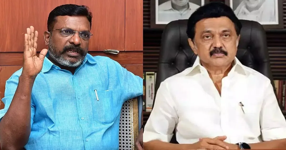 ஆகாஷ் மரணத்திற்கு போலீசே காரணம்... அந்த வார்த்தையை அழுத்தி சொல்லி பகீர் கிளப்பிய திருமா... தமிழக அரசுக்கு தலைவலி...!