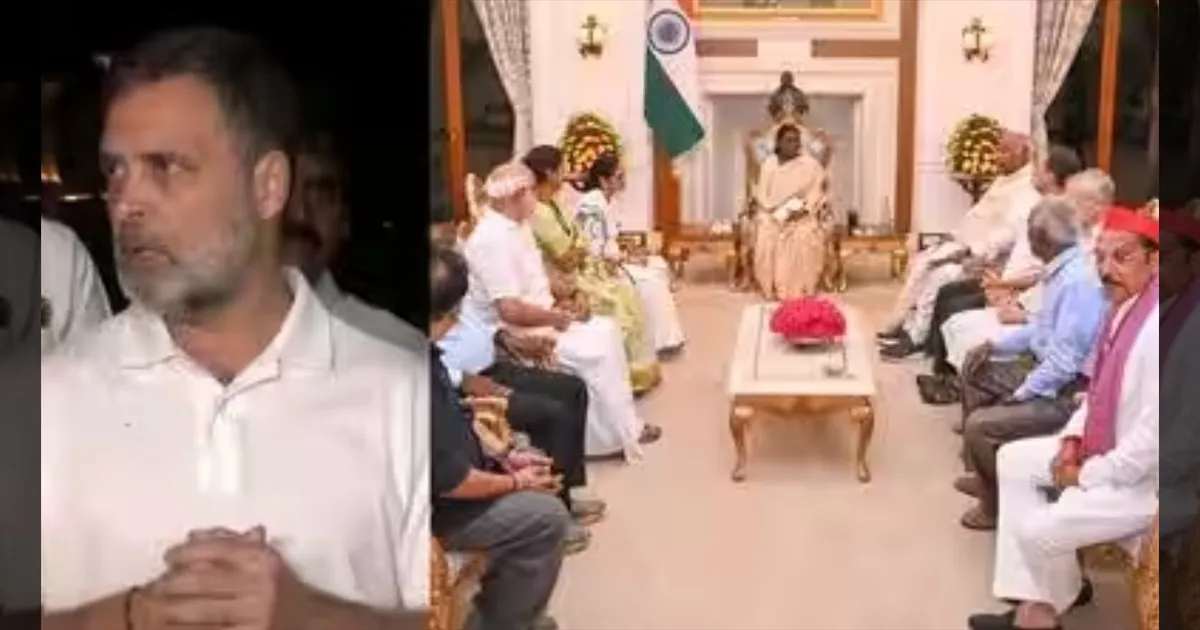 அரசியல் உள்நோக்கத்துடன் பேசுகிறார் ராகுல் காந்தி! பாஜக காட்டம்! வெடித்த புதிய சர்ச்சை!