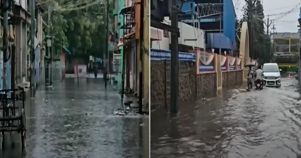 விடிய, விடிய கொட்டிய கனமழை... வீடுகளுக்குள் புகுந்த மழைநீர்... வெள்ளக்காடான தூத்துக்குடி...!