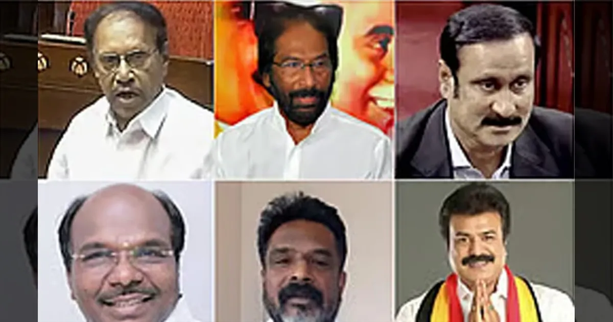 ராஜ்யசபா எம்.பிக்கள் தேர்தல்!  தமிழக வேட்பாளர்கள் 6 பேரும் போட்டியின்றி தேர்வு!! 