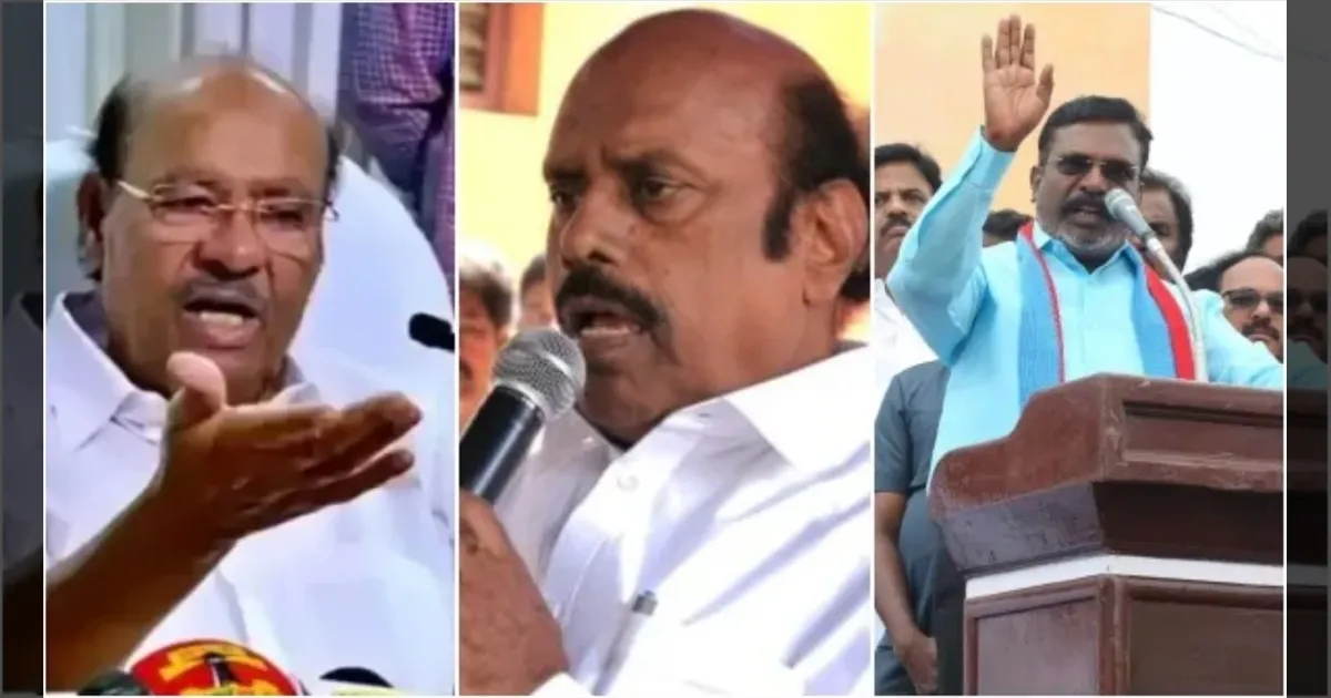 அய்யா தரப்புக்கு 3 தொகுதி!! திமுக - பாமக டீல் ஓவர்!  அமைச்சர் எ.வ.வேலு தலையீட்டால் திருமாவளவன் டென்சன்!