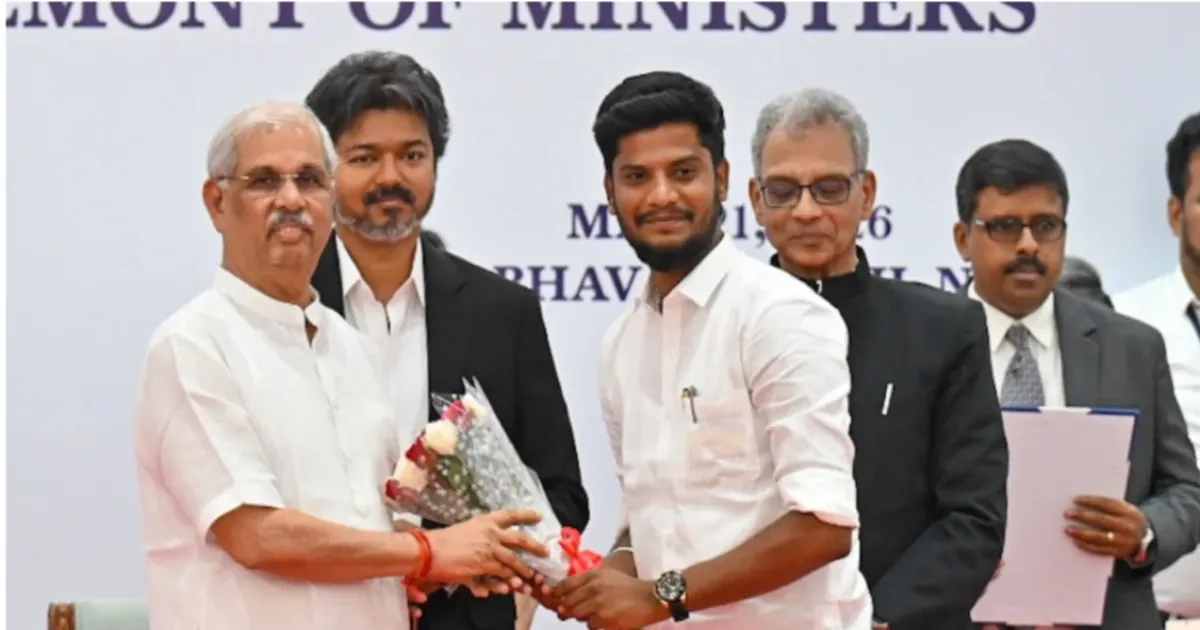 அறநிலையத்துறை அமைச்சரான பிரமணர்... சர்ச்சையான விஜய் முடிவின் பரபரப்பு பின்னணி?