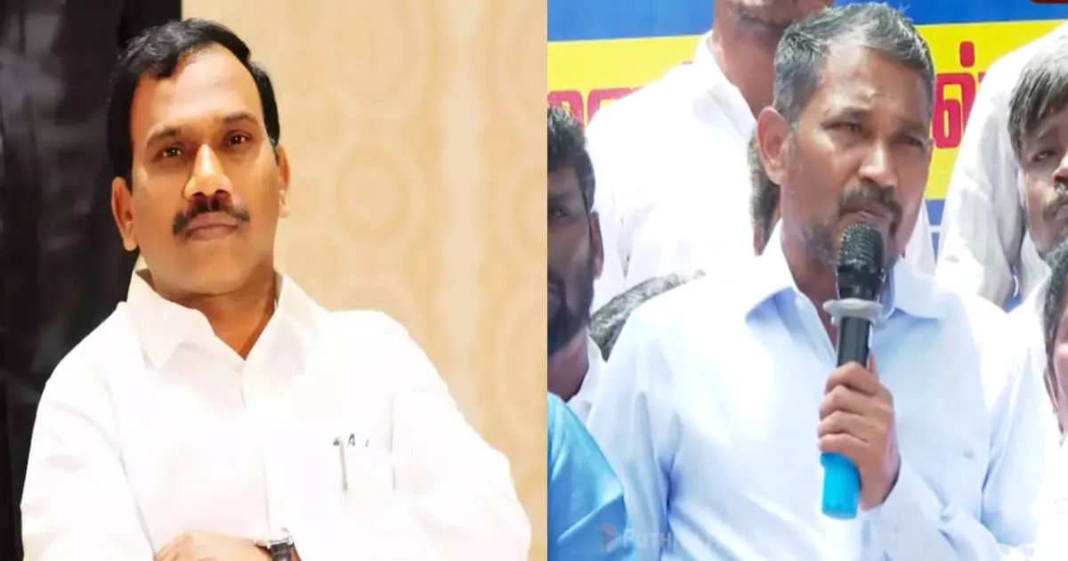 ஆ.ராசா அவர் வேலையை மட்டும் பார்த்தால் போதும்! அமைச்சர் வன்னி அரசு அதிரடி சாடல்!