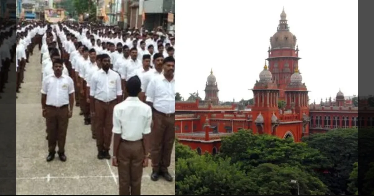 அரசு பள்ளியில் ஆர்.எஸ்.எஸ் முகாம்! ஐகோர்ட் நோட்டீஸ்! தமிழக அரசுக்கு கிடுக்குப்பிடி கேள்வி!