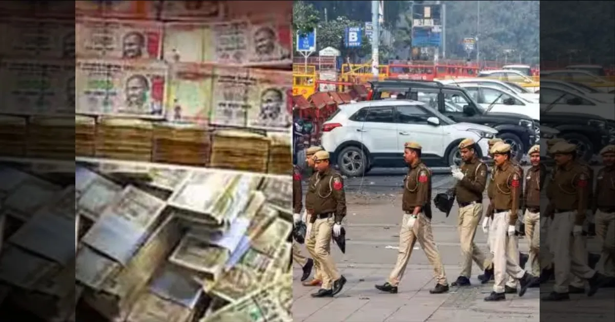 கட்டுக் கட்டாய் சிக்கிய பழைய ரூபாய் நோட்டுகள்!! ரூ.3.5 கோடிக்கும் அதிகம்! 4 பேர் கைது!