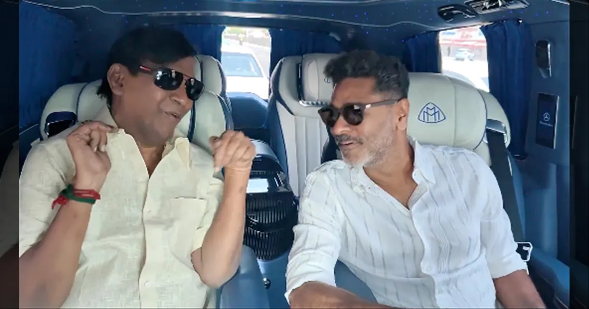 பிரபுதேவா-வடிவேலு சேட்டைக்கு அளவே இல்லாம போகுது..! இணையத்தில் வைரலாகும் வீடியோ..!