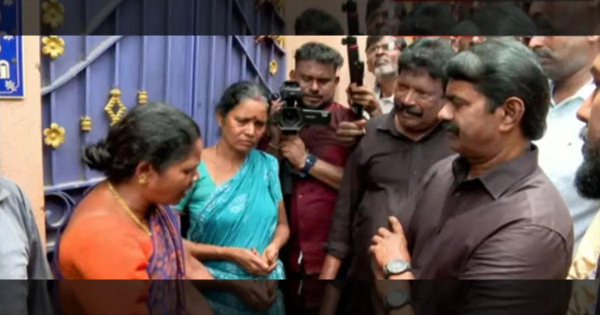 ஐயா எங்க வீடெல்லாம் போய்டுச்சு..! சீமானிடம் அழுது புலம்பிய அனகாபுத்தூர் மக்கள்..!