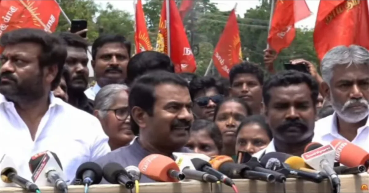 ED வந்தால் ஓடிப் போய் மோடியை பார்க்கிறார் ஸ்டாலின்... சீமான் செம்ம கலாய்! 