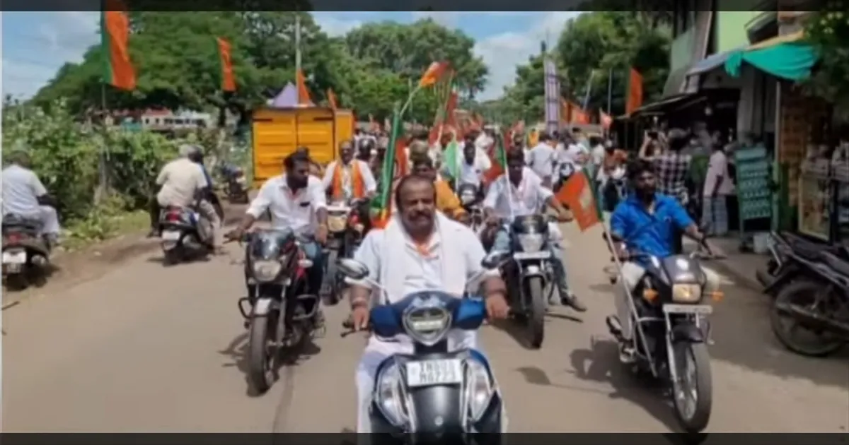 நயினார் தலைமையில் வாகனப் பேரணி... போலீசுக்கே தண்ணி காட்டிய பாஜகவினர்!
