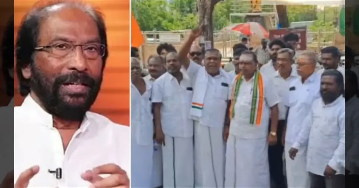 காமராஜர் சர்ச்சை.. திருச்சி சிவா வீட்டை முற்றுகையிட முயன்ற காங்கிரஸார் கைது..!