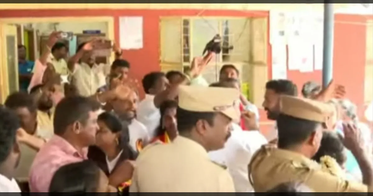 சிறுமி பாலியல் வன்கொடுமை! காமுகனை பிடிப்பதில் என்ன அலட்சியம்? தவெக முற்றுகை போராட்டம்