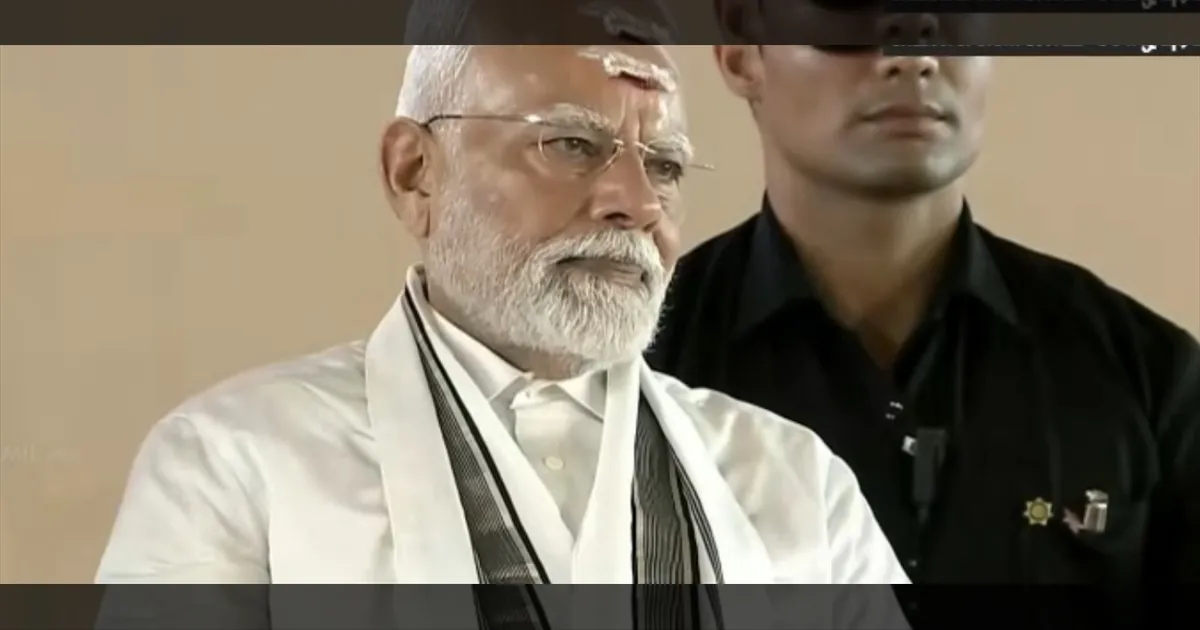 இளையராஜாவின் இசை மழை! பார்த்து ரசித்து மகிழ்ந்த பிரதமர் மோடி! 
