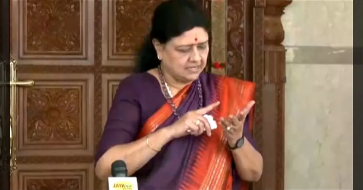 உன் வாய்… உன் உருட்டு! அதிமுக மேல தப்புதான் - சசிகலா பரபரப்பு பிரஸ்மீட்