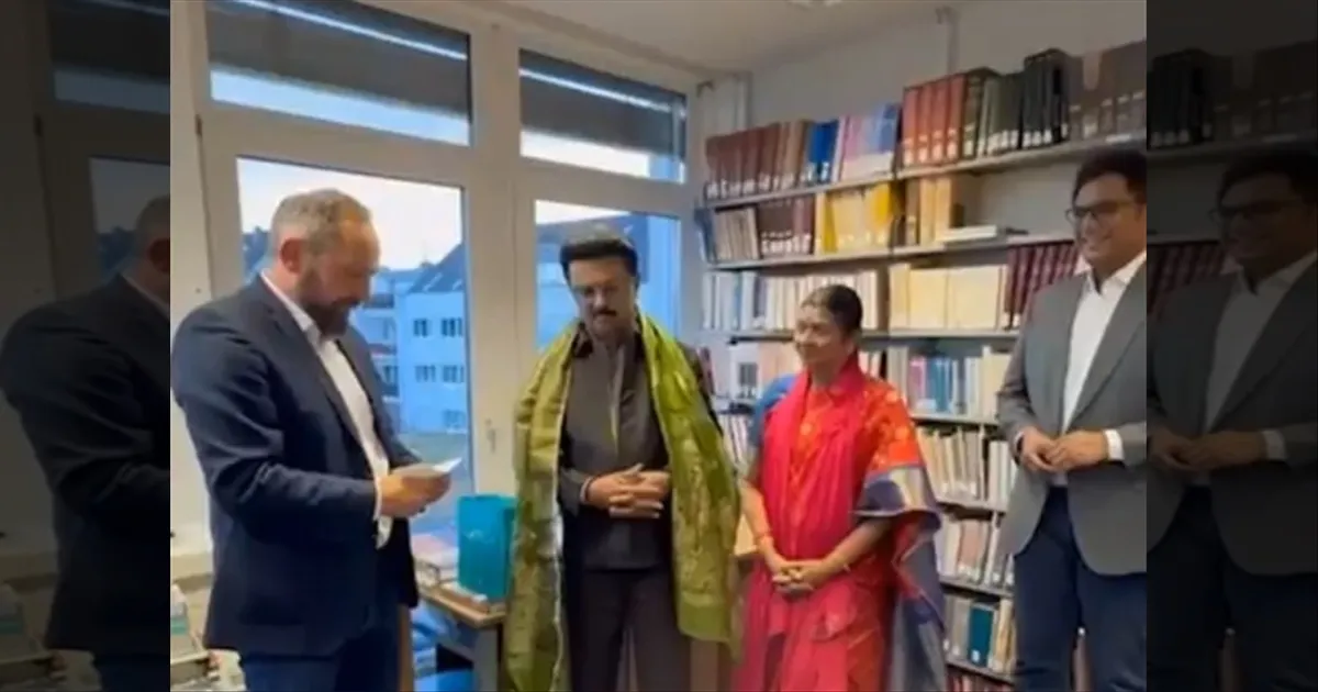 முயற்சி வீண் போகல! கொலோன்  பல்கலை. தமிழ்த் துறையை பார்வையிட்ட முதல்வர் நெகிழ்ச்சி