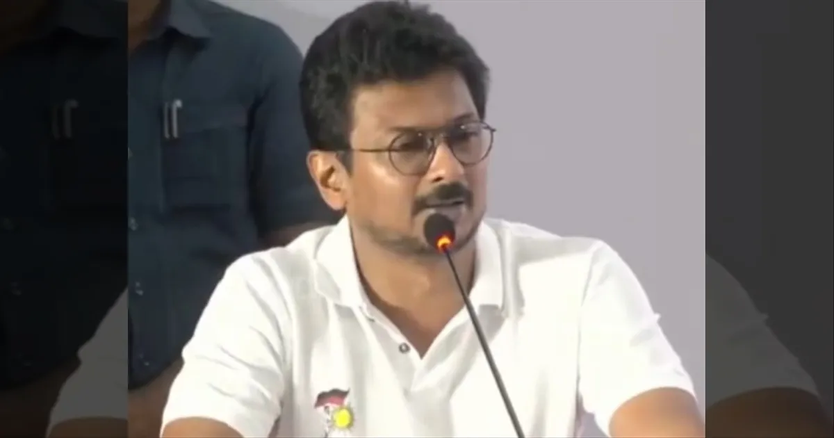 பொய் செய்தி பரப்புறதுதான் பாசிச கும்பலின் முழு நேர வேலை! விளாசிய உதயநிதி