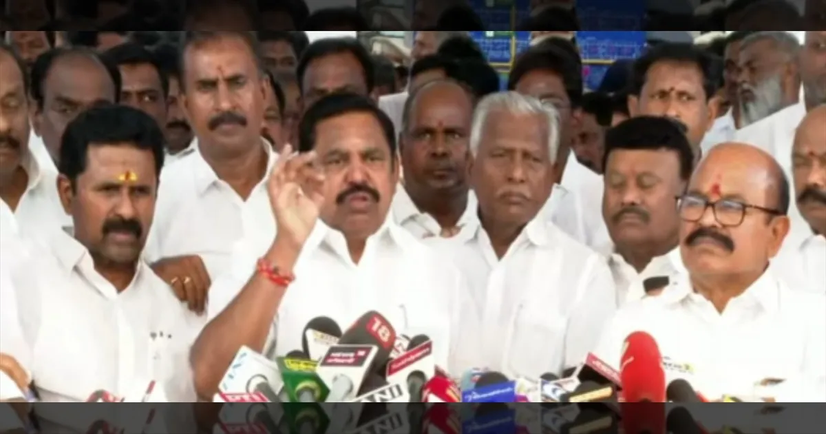 ஆளுங்கட்சிக்கு ஒரு நீதி... எதிர்க்கட்சிக்கு ஒரு நீதி... உண்மையை மறைக்க பாக்குறாங்க! இபிஎஸ் பரபரப்பு பிரஸ்மீட்...!