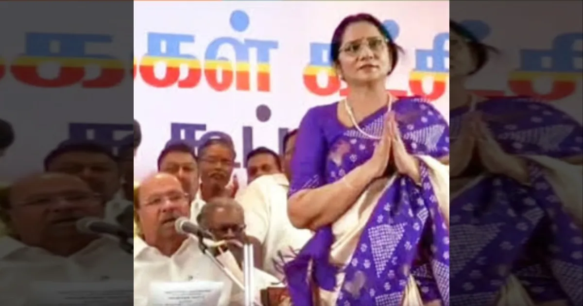 நான் எதிர்பார்க்கவே இல்ல.. ஐயா கொடுத்துட்டாரு…! செயல் தலைவர் பதவி வழங்கியது குறித்து ஸ்ரீகாந்தி கருத்து…! 